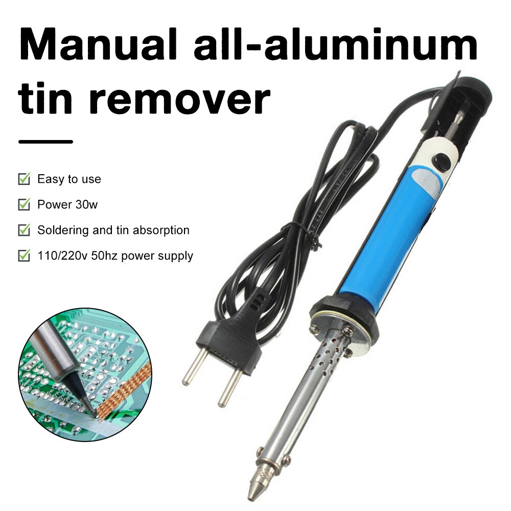 التيار المتناوب 220 فولت الكهر - مراجعة Desoldering Pump Electric Vacuum Station وسعره