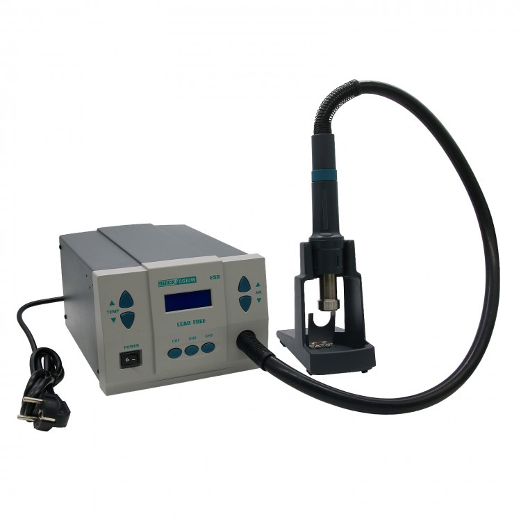 محطة إعادة العمل الرقمية للحام - مراجعة Hot Air Rework Station 861Dw وسعره