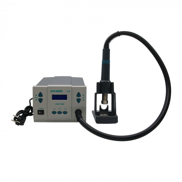 محطة إعادة العمل الرقمية للحام - مراجعة Hot Air Rework Station 861Dw وسعره