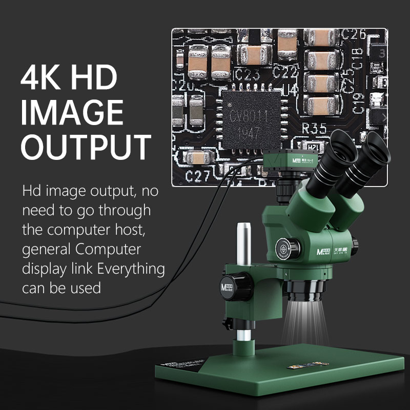 كاميرا مجهر MaAnt XJ-2 بدقة 4K - مراجعة 4K Microscope Camera Sony Sensor وسعره