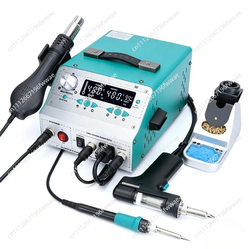 مسدس إزالة اللحام الكهربائي ال - مراجعة Desoldering Pump Electric Vacuum Station وسعره