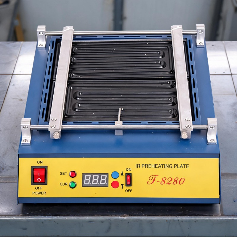 جهاز إصلاح وتسخين لوحات الدوائ - مراجعة Infrared Bga Rework Station وسعره