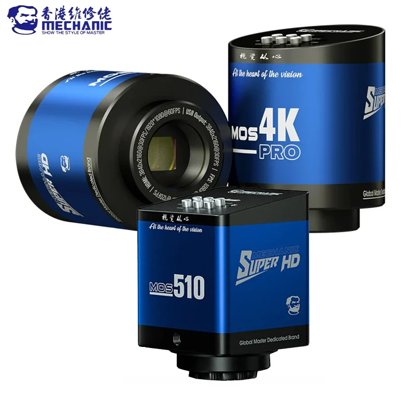 كاميرا مجهر صناعي ميكانيكي IMX - مراجعة 4K Microscope Camera Sony Sensor وسعره