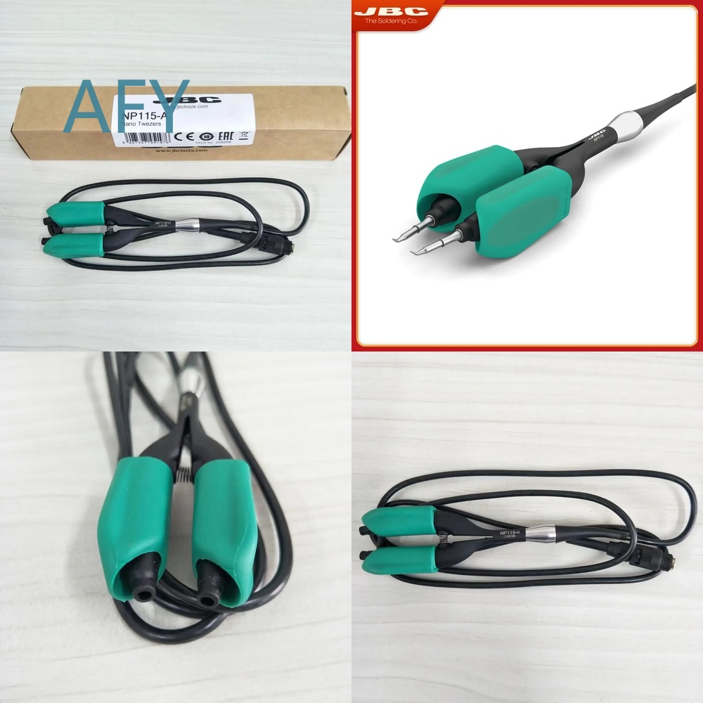 ملقط نانو JBC NP115-A أصلي 100 - مراجعة C115 Nano Soldering Iron Station وسعره